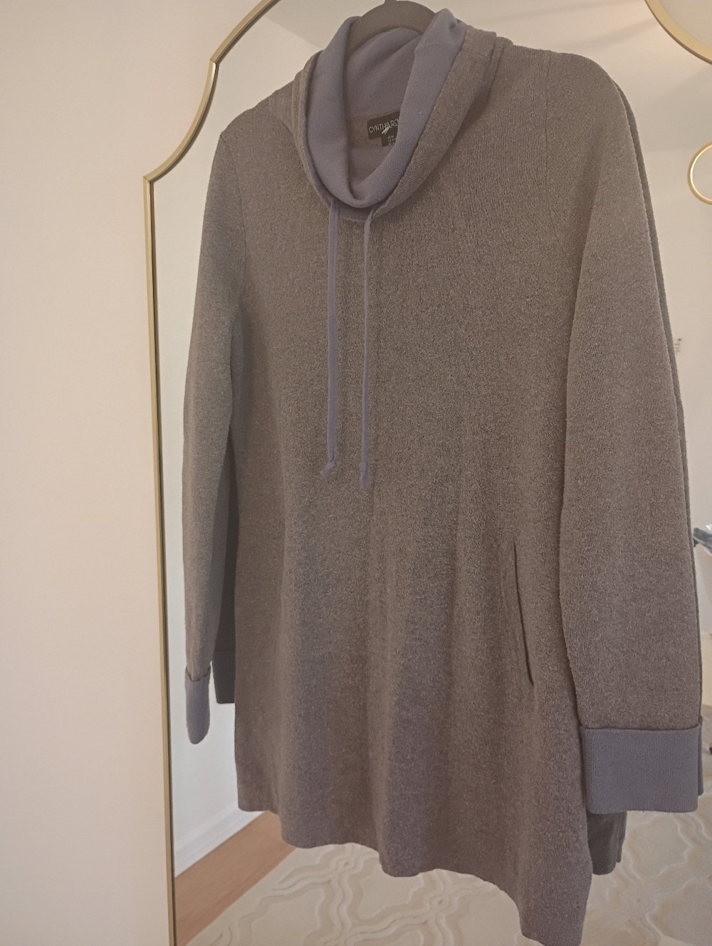 Cynthia Rowley Cowl Neck Knit Tunic